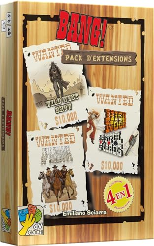 Asmodee Bang Erweiterungspaket – französische Version Asmodee Bang Erweiterungspaket – französische Version von Asmodee