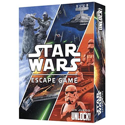 UNBOX NOW Star Wars Escape Game - 3 Abenteuer, 60 Minuten, 1-6 Spieler, ab 10 Jahren (Spanish) von UNBOX NOW