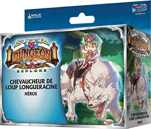 Asmodee Brettspiel UBISDE21 - Super Dungeon Explore - Chevaucheur De Loup Longueracine von Asmodee