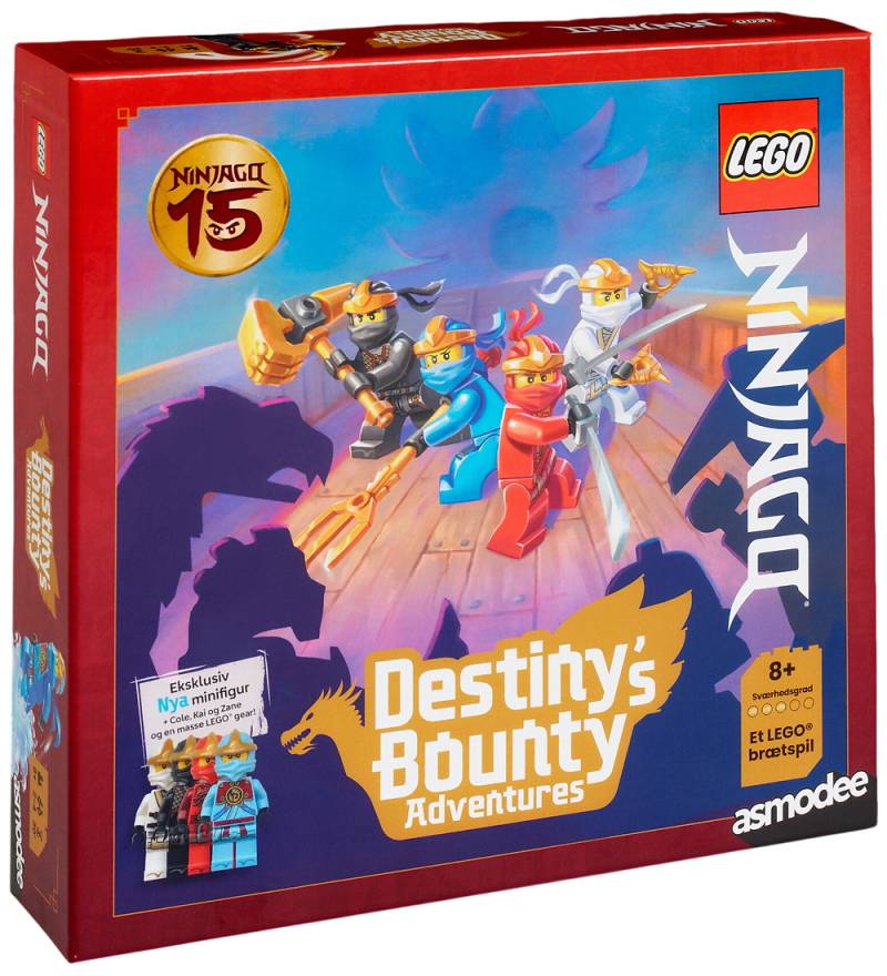 Asmodee Brettspiele - Ninjago Destiny's Bounty Adventures - Däni - Asmodee - One Size - Brettspiele Asmodee Brettspiele - Ninjago Destiny's Bounty Adventures - Däni - Asmodee - One Size - Brettspiele von Asmodee