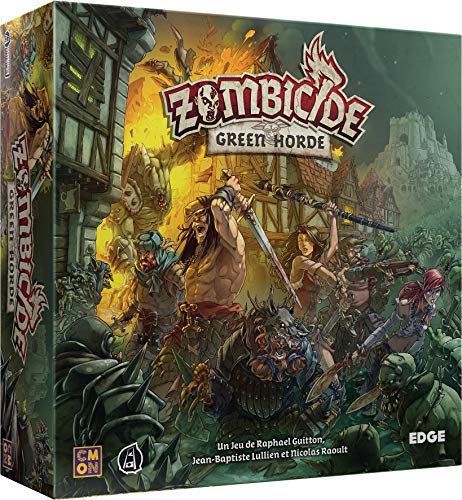 Asmodee Brettspiele der Zombicide Schwarze Pest Grüne Horde (Staffel 2) (EFCMZB03) von Asmodee