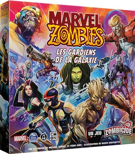 Asmodee - Marvel Gesellschaftsspiel, CMNMZB07FR, Erweiterung: Guardians of la Galaxy von Asmodee