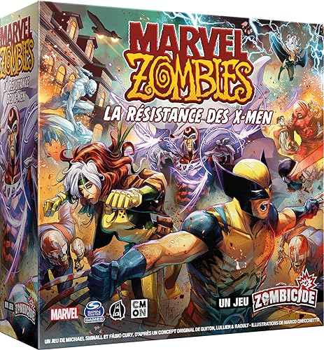 Asmodee - Marvel Gesellschaftsspiel, CMNMZB03FR, Der Widerstand der X-Men von Asmodee