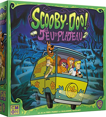 Asmodee CMON | Scooby-Doo: Das Brettspiel | Ab 10 Jahren | 1 bis 5 Spieler | 30 Min, CMNSBD01FR von Asmodee