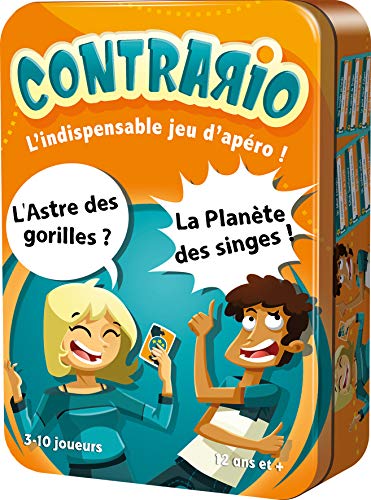 Asmodee Cocktail Games | Contrario | Gesellschaftsspiel | ab 12 Jahren | 3-10 Spieler | 20 Minuten - Französische Sprache Asmodee Cocktail Games | Contrario | Gesellschaftsspiel | ab 12 Jahren | 3-10 Spieler | 20 Minuten - Französische Sprache von Asmodee