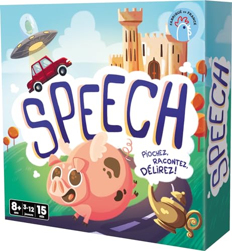 Asmodee - Cocktail Games – Speech – Gesellschaftsspiele – Kartenspiele – Familienspiele – Kinderspiele ab 8 Jahren – 3 bis 12 Spieler – französische Version von Asmodee