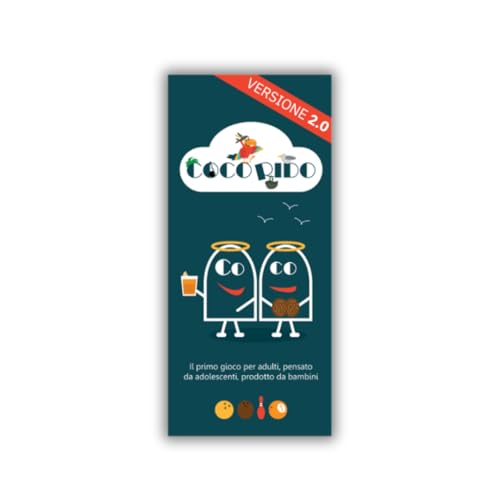 Asmodee Coco Rido, Version 2.0, lustiges Brettspiel für Erwachsene, schwarzer Humor, 3-10 Spieler, ab 18 Jahren, italienische Ausgabe von Asmodee
