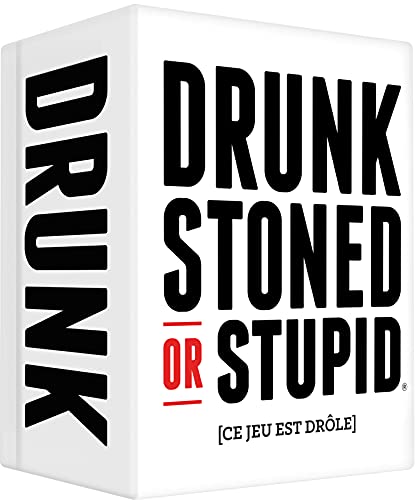 Asmodee - Cojones – Drunk Stoned or Stupid – Gesellschaftsspiel für Erwachsene – lustige Herausforderungen: Anklagen, Verteidigen, Urteilen – für Abende mit Freunden – lustiges Kartenspiel – 4+ Asmodee - Cojones – Drunk Stoned or Stupid – Gesellschaftsspiel für Erwachsene – lustige Herausforderungen: Anklagen, Verteidigen, Urteilen – für Abende mit Freunden – lustiges Kartenspiel – 4+ von Unknown