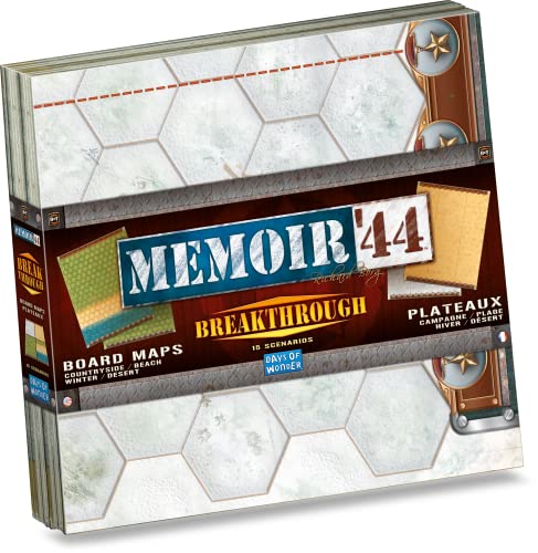 Days of Wonder , Memoir '44: Breakthrough Kit, Board Game, Ages 8+, 2 Players von Days of Wonder