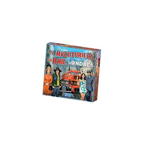 Die Abenteuer der Schiene: London 70er Jahre – Gesellschaftsspiel für Kinder ab 8 Jahren – 2 bis 4 Spieler – 10 bis 15 Minuten – Strategiespiel – kompakte Version unabhängig auf Französisch – Days of Die Abenteuer der Schiene: London 70er Jahre – Gesellschaftsspiel für Kinder ab 8 Jahren – 2 bis 4 Spieler – 10 bis 15 Minuten – Strategiespiel – kompakte Version unabhängig auf Französisch – Days of von Asmodee