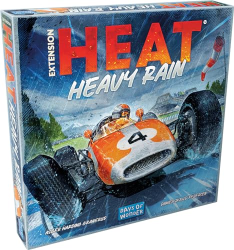 ASMODEE Days of Wonder Heat: Extention Heavy Rain | FR | ab 10 Jahren | 1-10 Spieler | 30-60 Minuten von ASMODEE