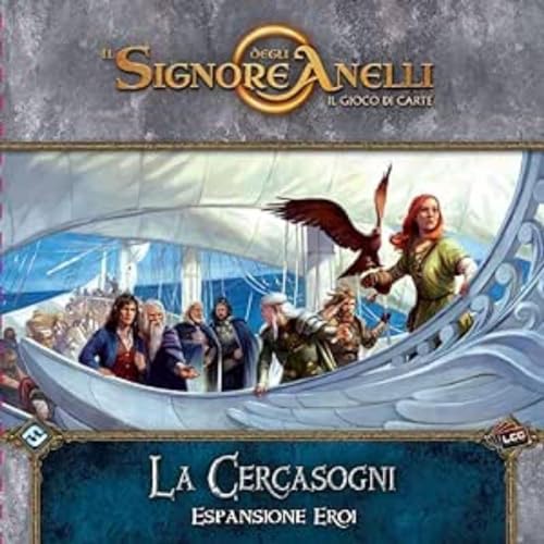 Asmodee - Der Herr der Ringe: Das Kartenspiel - Die Sucher, Erweiterung Helden, 1-4 Spieler, 14+ Jahre, Italienische Ausgabe Asmodee - Der Herr der Ringe: Das Kartenspiel - Die Sucher, Erweiterung Helden, 1-4 Spieler, 14+ Jahre, Italienische Ausgabe von Asmodee