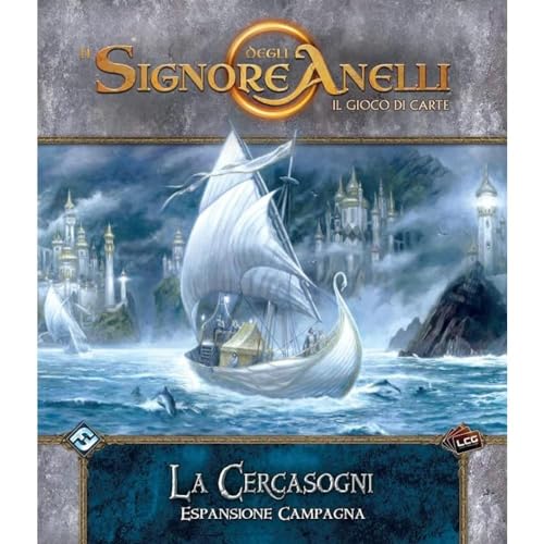 Asmodee - Der Herr der Ringe, Das Kartenspiel: La Cercasogni: Erweiterung Kampagne, Ausgabe auf Italienisch Asmodee - Der Herr der Ringe, Das Kartenspiel: La Cercasogni: Erweiterung Kampagne, Ausgabe auf Italienisch von Asmodee