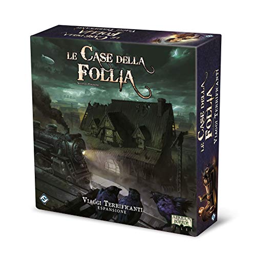 Asmodee Die Häuser des Wahnsinns: Terrificante Reisen, Erweiterung des Brettspiels, Ausgabe auf Italienisch Asmodee Die Häuser des Wahnsinns: Terrificante Reisen, Erweiterung des Brettspiels, Ausgabe auf Italienisch von Asmodee