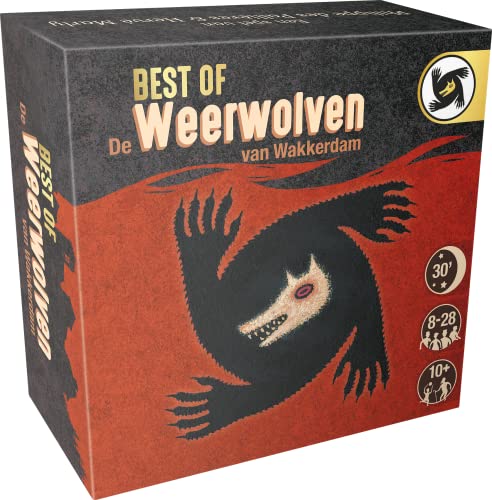 ASMODEE Die Werwölfe von Wakkerdam - Best of - Kartenspiel - Enthält eine Auswahl der besten Charaktere, die jemals kreiert wurden - 10+ - 1-28 Spieler - DE von Asmodee