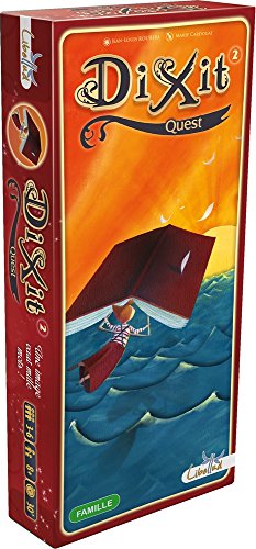 Asmodee Dixit 2 - Erweiterung: Quest Gesellschaftsspiel – Brettspiel von Asmodee