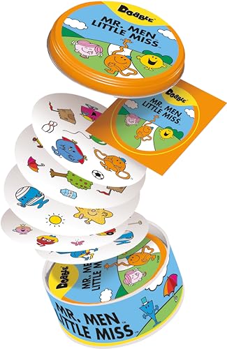 Asmodee Dobble Mr Men and Little Miss Kartenspiel, ab 4 Jahren, 2-8 Spieler, 15 Minuten Spieldauer Asmodee Dobble Mr Men and Little Miss Kartenspiel, ab 4 Jahren, 2-8 Spieler, 15 Minuten Spieldauer von Asmodee