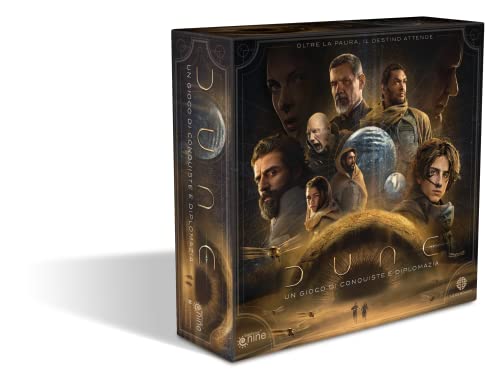 Asmodee - Düne: EIN Spiel der Eroberung und Diplomatie, Brettspiel von Krieg und Taktik, 2-4 Spieler, 14 Jahre alt, Italienische Ausgabe von Asmodee Italia s.r.l.