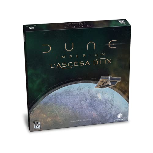 Asmodee - Dune Imperium: Der Aufstieg von Ix, Erweiterung des Brettspiels, italienische Ausgabe Asmodee - Dune Imperium: Der Aufstieg von Ix, Erweiterung des Brettspiels, italienische Ausgabe von Asmodee