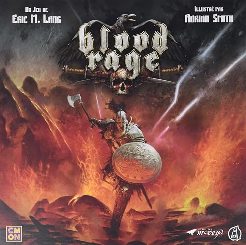 Asmodee - EFCMBR01 - Blood Rage Strategiespiel (französische Version) von Asmodee