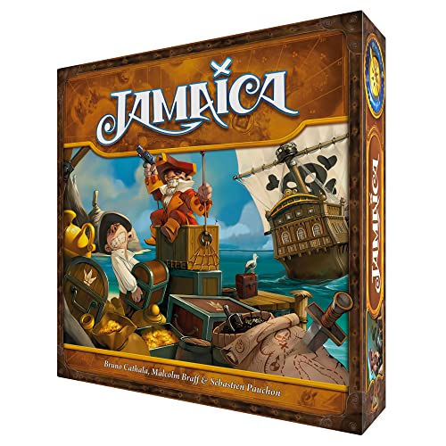 Asmodee Editions, Jamaica 2nd Edition, Board Game, Ages 8+, 2-6 Players, 30-60 Minutes Playing Time Various, ASMSCJCA03EN von Space Cowboys