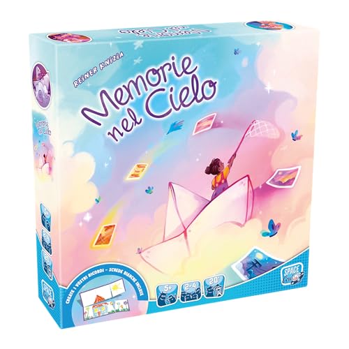 Asmodee Erinnerungen im Himmel, Brettspiel, 5+ Jahre, 2-4 Spieler, italienische Ausgabe Asmodee Erinnerungen im Himmel, Brettspiel, 5+ Jahre, 2-4 Spieler, italienische Ausgabe von Asmodee