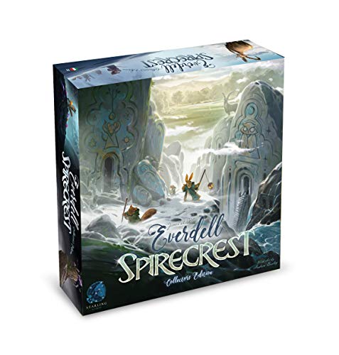 Asmodee - Everdell: Spirecrest, zweite Ausgabe, Erweiterung Brettspiel, italienische Ausgabe, 8194 von Asmodee