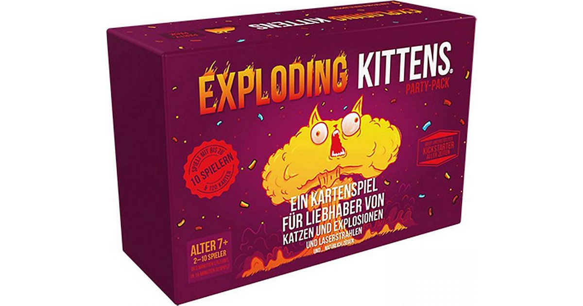Asmodee Exploding Kittens Party-Pack von Asmodee