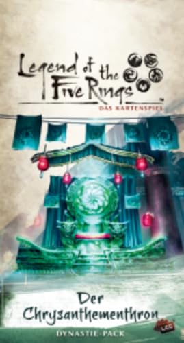 Asmodee L5R: LCG - Der Chrysanthementhron Dynastie-Pack (Kaiserreich-4) von Asmodee