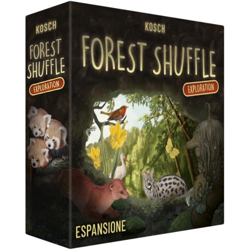 Asmodee Forest Shuffle: Exploration Expansion – Brettspiel Strategie, 1-5 Spieler, ab 10 Jahren, italienische Ausgabe Asmodee Forest Shuffle: Exploration Expansion – Brettspiel Strategie, 1-5 Spieler, ab 10 Jahren, italienische Ausgabe von Asmodee