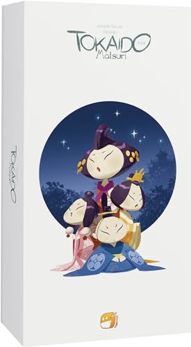 Asmodee Funforge Tokaido 5. Geburtstag – Erweiterung: Matsuri – Gesellschaftsspiele – Brettspiele – ab 8 Jahren – 2 bis 5 Spieler – französische Version von Asmodee