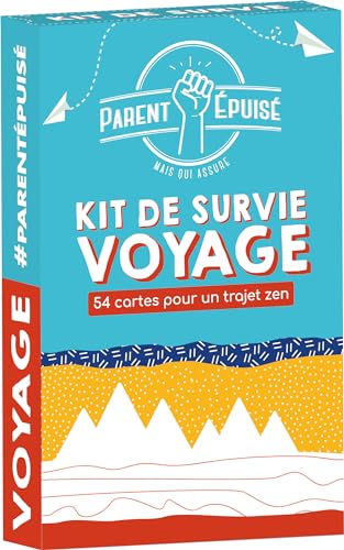 Asmodee - Funomenum – Eltern ausverkauft: Survival-Set Reise – Gesellschaftsspiele – Kartenspiele – Spiele für Kinder ab 4 Jahren – 2 Spieler – französische Version von Asmodee