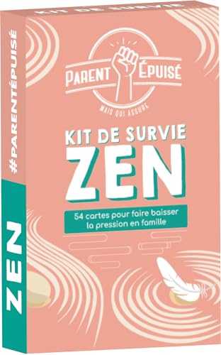 Asmodee - Funomenum – Elternteil ausverkauft: Survival-Set Zen – Gesellschaftsspiele – Kartenspiele – Spiele für Kinder ab 4 Jahren – 2 Spieler – französische Version von Asmodee