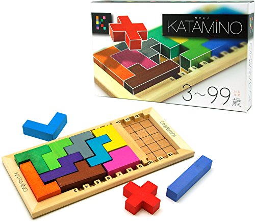 Gigamic, Katamino, Familienspiel, Holzspiel, 1 Spieler, Ab 6+ Jahren, Deutsch, Mehrsprachig Gigamic, Katamino, Familienspiel, Holzspiel, 1 Spieler, Ab 6+ Jahren, Deutsch, Mehrsprachig von GIGAMIC