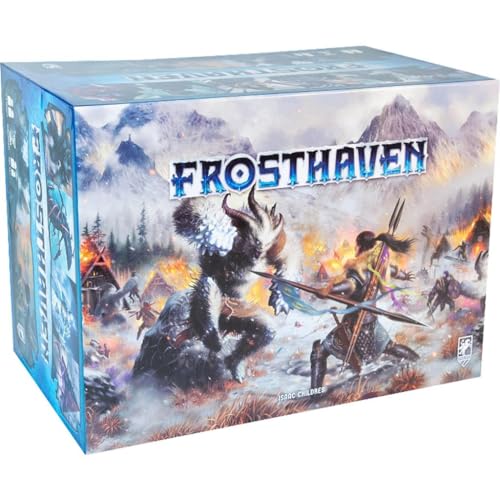 Asmodee Gloomhaven – Frosthaven | Französische Version | CEPHALOFAIR Games | ab 14 Jahren | 1-4 Spieler | 60-120 Minuten | Kooperationsspiel von Asmodee