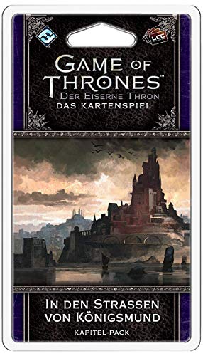 Asmodee FFGD2380 GoT: LCG 2.Ed. -In den Straßen von Königsmund Kapitel-Pack (Tanz-der-Schatten-3), Living Card Game von Fantasy Flight Games