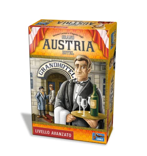 Asmodee - Grand Austria Hotel - Brettspiel, 2-4 Spieler, 12+ Jahre, italienische Ausgabe Asmodee - Grand Austria Hotel - Brettspiel, 2-4 Spieler, 12+ Jahre, italienische Ausgabe von Asmodee