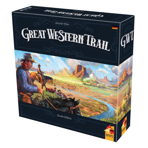 Eggertspiele, Great Western Trail 2. Edition, Kennerspiel, Strategiespiel, 1-4 Spieler, Ab 12+ Jahren, 90+ Minuten, Deutsch von Asmodee