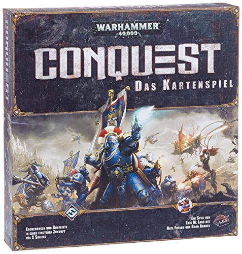 Asmodee HEI1100 - Warhammer 40000, Conquest - Kartenspiel, Grundset Asmodee HEI1100 - Warhammer 40000, Conquest - Kartenspiel, Grundset von Asmodee