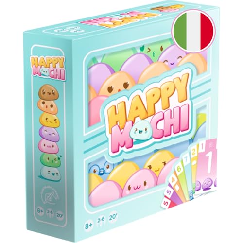 Asmodee - Happy Mochi - Italienisch - süßes Kartenspiel zum Spielen mit der ganzen Familie, handillustriertes Spiel im Kawaii-Design, ab 8 Jahren für 2-6 Spieler, 20 Minuten Asmodee - Happy Mochi - Italienisch - süßes Kartenspiel zum Spielen mit der ganzen Familie, handillustriertes Spiel im Kawaii-Design, ab 8 Jahren für 2-6 Spieler, 20 Minuten von Zygomatic
