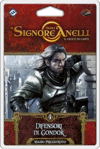 Asmodee - Herr der Ringe, Kartenspiel: Verteidiger von Gondor, vorgefertigtes Deck, italienische Ausgabe, 10714 von Asmodee