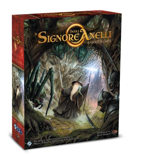 Asmodee – Der Herr der Ringe: Das Kartenspiel, LCG, neues Format, 1–4 Spieler, ab 14 Jahren, italienische Ausgabe von Asmodee