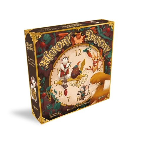 Asmodee - Hickory Dickory - Brettspiel, 1-4 Spieler, 10+ Jahre, italienische Ausgabe Asmodee - Hickory Dickory - Brettspiel, 1-4 Spieler, 10+ Jahre, italienische Ausgabe von ASMODEE