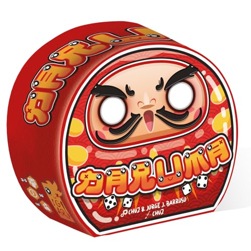 Asmodee Igiari Daruma Gesellschaftsspiele, Kartenspiele, ab 14 Jahren, 2 bis 5 Spieler, 30 Minuten, französische Version von Asmodee