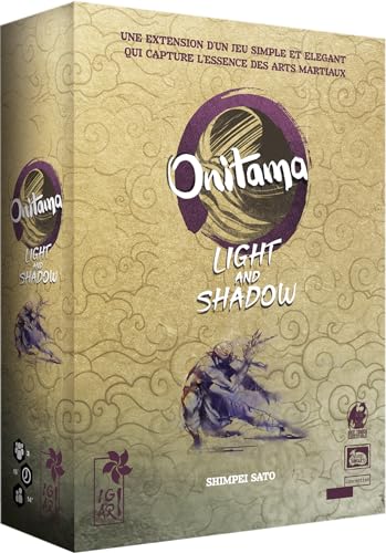 Asmodee Igiari Onitama – Erweiterung: Light and Shadow – Gesellschaftsspiele – Strategiespiele ab 14 Jahren – Spiel für 2 Spieler – französische Version von Asmodee