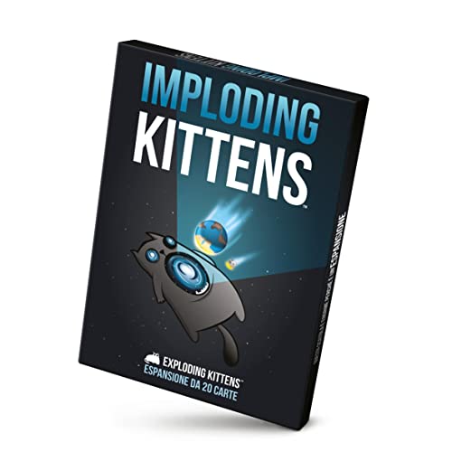 Asmodee - Implodierende Kätzchen Erweiterungskartenspiel Explodierende Kätzchen - Italienische Sprache von Asmodee