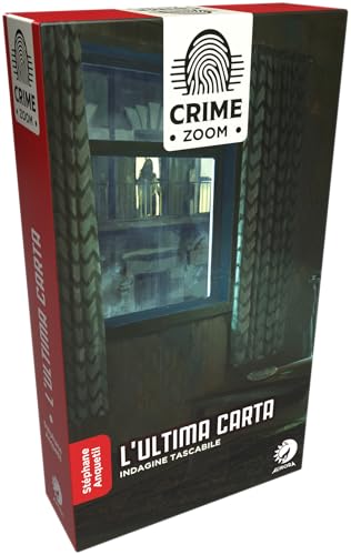 Asmodee, Crime Zoom: Die letzte Karte, Detektiv-Kartenspiel, 1-6 Spieler, 12+ Jahre, italienische Ausgabe von Asmodee