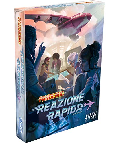 Asmodee - Pandemic: Schnelle Reaktion, Brettspiel, Italienische Ausgabe, 8396 von Asmodee