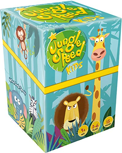 Asmodee Zygomatic, Jungle Speed Kids, Card Game, Ages 4+, 2-6 Players, 15 Minutes Playing Time von Asmodee