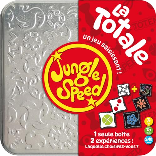 Asmodee - Jungle Speed La Totale - Jeux de société - Jeux de Cartes - Jeu d'ambiance -Jeu de rapidité et d'observation à partir de 7 Ans - 2 à 10 Joueurs - 15 Min - Version Française Asmodee - Jungle Speed La Totale - Jeux de société - Jeux de Cartes - Jeu d'ambiance -Jeu de rapidité et d'observation à partir de 7 Ans - 2 à 10 Joueurs - 15 Min - Version Française von Asmodee